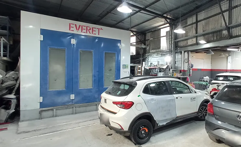 Área de trabajo del taller Mecart